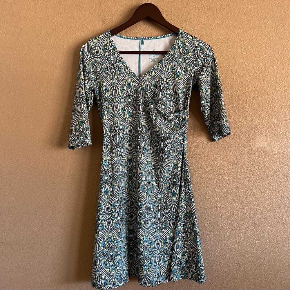Prana Athleisure Cross Front Dress XS